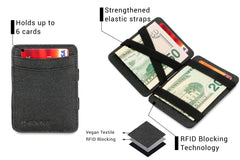 Porte-monnaie Magique RFID - Hunterson - Charcoal