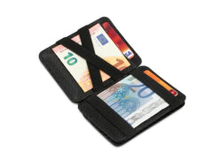 Porte-monnaie Magique RFID Cuir - Hunterson - Carbone