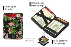Porte-monnaie Magique RFID Cuir - Hunterson - Flamingo