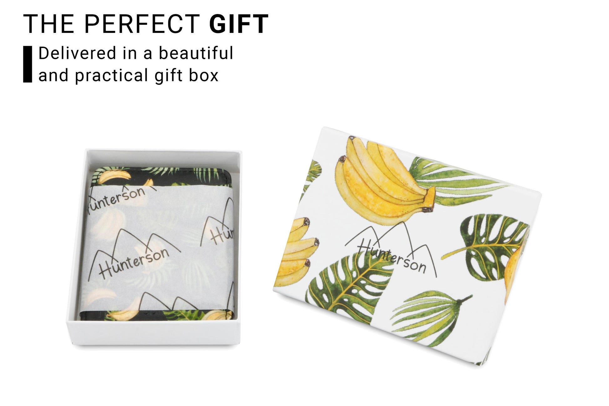 Porte-monnaie Magique RFID Cuir - Hunterson - Banana