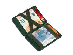 Portefeuille Magique RFID Cuir - Hunterson - Vert