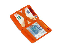 Portefeuille Magique RFID Cuir - Hunterson - Orange