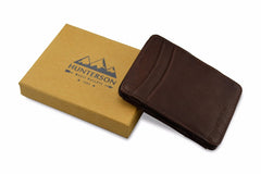 Portefeuille Magique Cuir - Hunterson - Brun