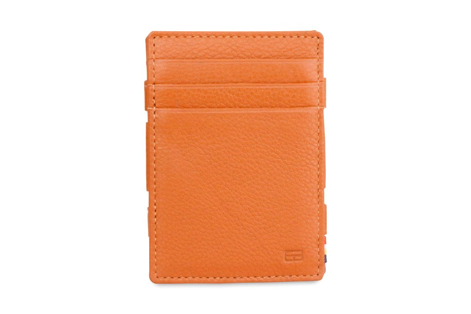Porte-monnaie Magique RFID Cuir Nappa - Garzini - Cognac - 2