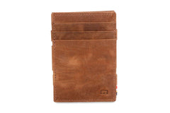 Porte-monnaie Magique RFID Cuir Brossé Plus - Garzini - Brun - 2