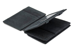 Porte-monnaie Magique RFID Cuir Plus - Garzini - Noir