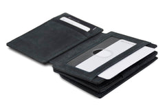 Porte-monnaie Magique RFID Cuir Plus - Garzini - Noir