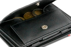 Porte-monnaie Magique RFID Cuir Nappa Plus - Garzini - Noir - 5