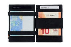 Porte-monnaie Magique RFID Cuir Pochette Carte Vintage - Garzini - Noir - 6