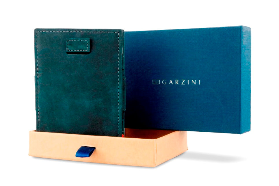 Porte-monnaie Magique RFID Cuir Pochette Carte Vintage - Garzini - Noir - 7