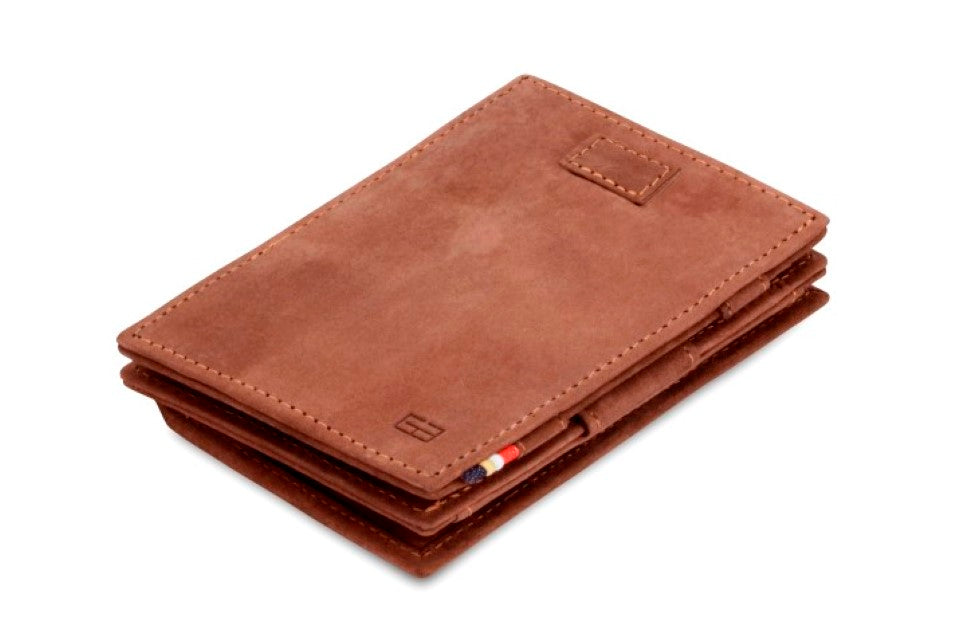 Porte-monnaie Magique RFID Cuir Pochette Carte Vintage - Garzini - Brun - 1