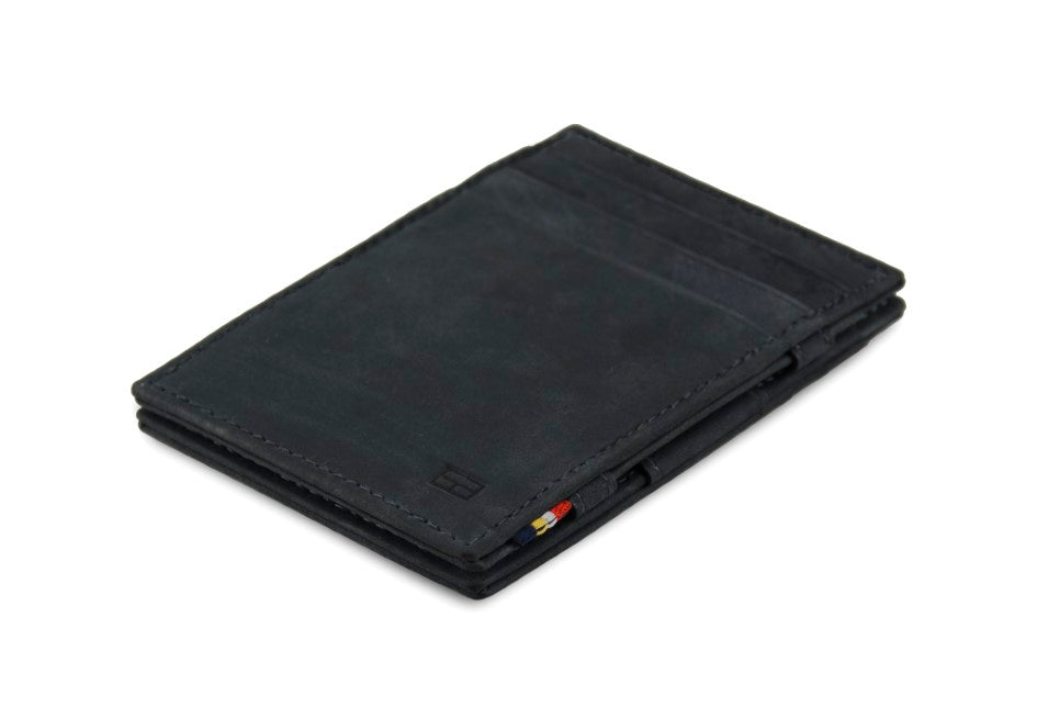 Portefeuille Magique RFID Cuir - Garzini - Noir
