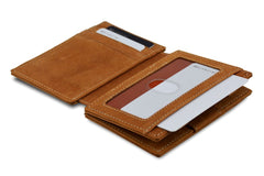 Portefeuille Magique RFID Cuir Plus - Garzini - Cognac
