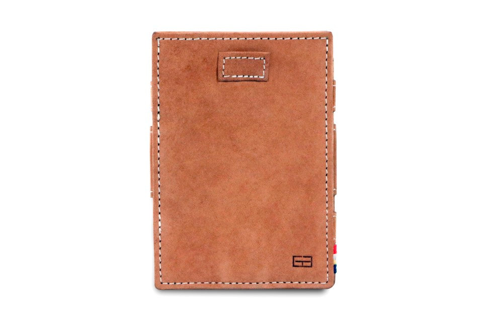 Portefeuille Magique RFID Cuir Pochettes Cartes Vintage - Garzini - Cognac - 2
