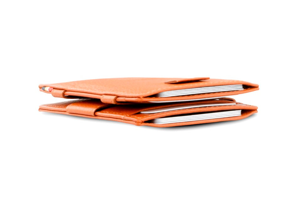 Portefeuille Magique RFID Cuir Pochettes Cartes Nappa - Garzini - Cognac - 6