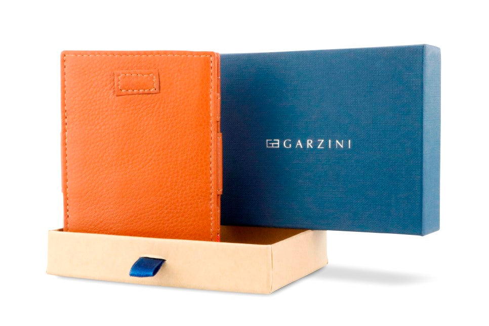 Portefeuille Magique RFID Cuir Pochettes Cartes Nappa - Garzini - Cognac - 9