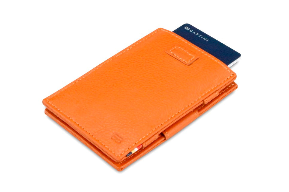 Portefeuille Magique RFID Cuir Pochettes Cartes Nappa - Garzini - Cognac - 7