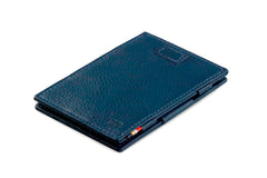 Portefeuille Magique RFID Cuir Pochettes Cartes Nappa - Garzini - Bleu - 1