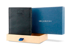 Portefeuille Magique RFID Cuir Pochettes Cartes Nappa - Garzini - Noir - 8